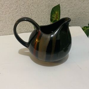 Vintage Sango Nova Brown Creamer Pitcher 4721